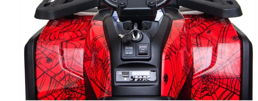 Desert Electric Quad Bike – XMX607 |12V Leather seat, EVA tyres