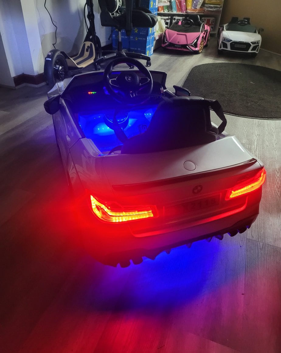 BMW M5 | 12V  Kids Ride-On Car – Leather Seat, Parental Remote