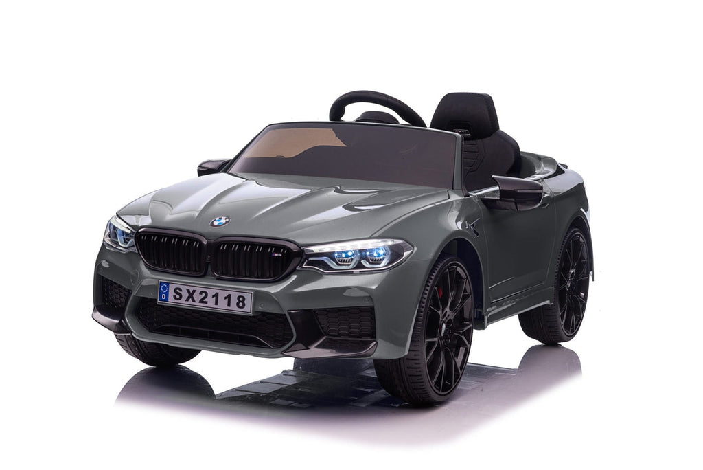 BMW M5 | 12V  Kids Ride-On Car – Leather Seat, Parental Remote