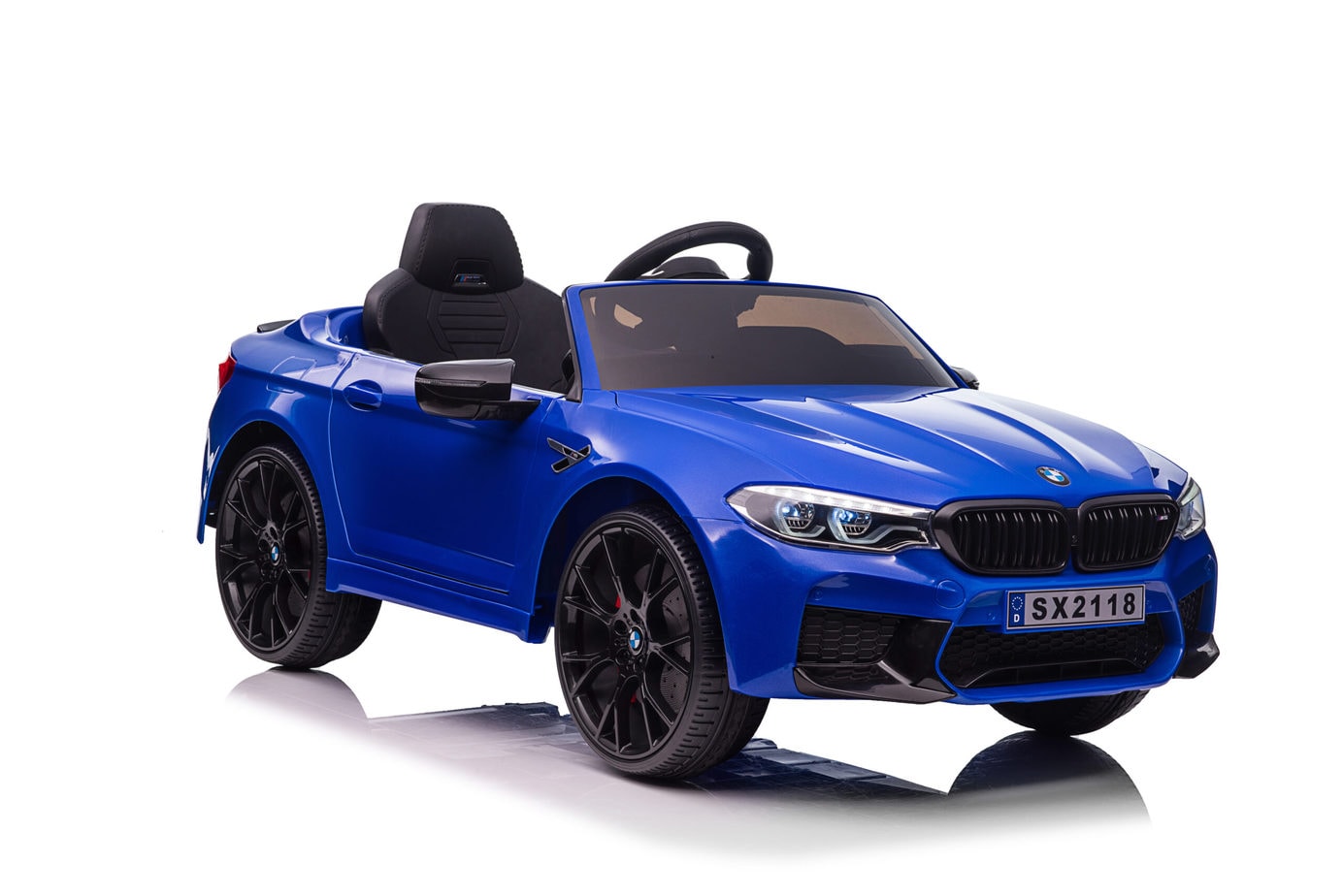 BMW M5 | 12V  Kids Ride-On Car – Leather Seat, Parental Remote