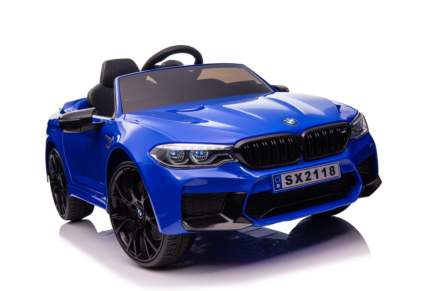 BMW M5 | 12V  Kids Ride-On Car – Leather Seat, Parental Remote
