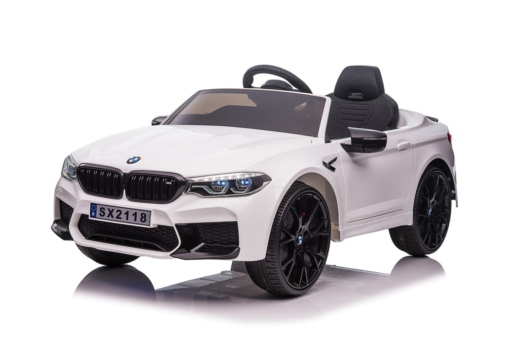 BMW M5 | 12V  Kids Ride-On Car – Leather Seat, Parental Remote