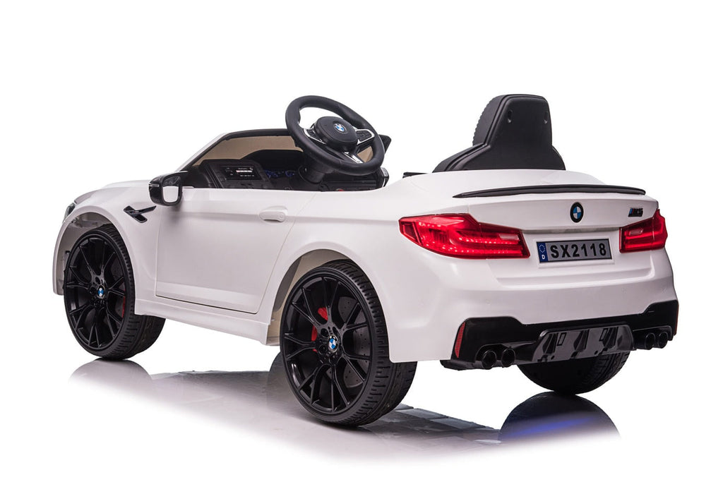 BMW M5 | 12V  Kids Ride-On Car – Leather Seat, Parental Remote