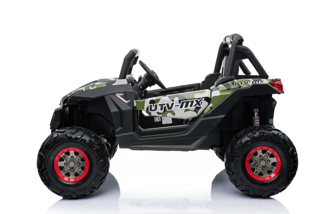 Quad Buggy UTV | 24V Kids Ride-On UTV  MP4 Screen – 2-Seat Electric