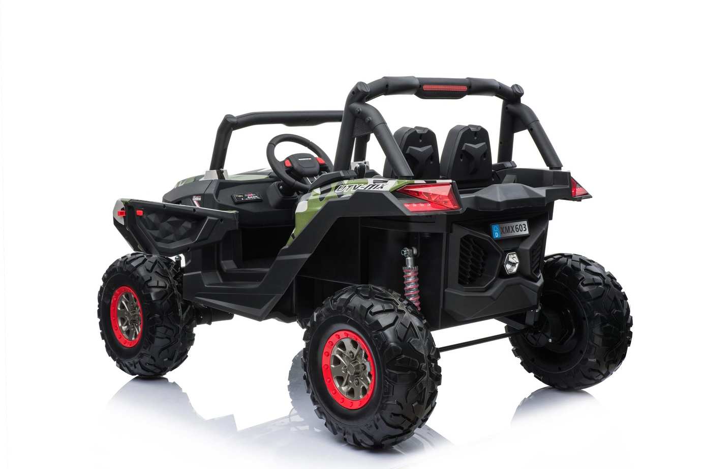 Quad Buggy UTV | 24V Kids Ride-On UTV  MP4 Screen – 2-Seat Electric