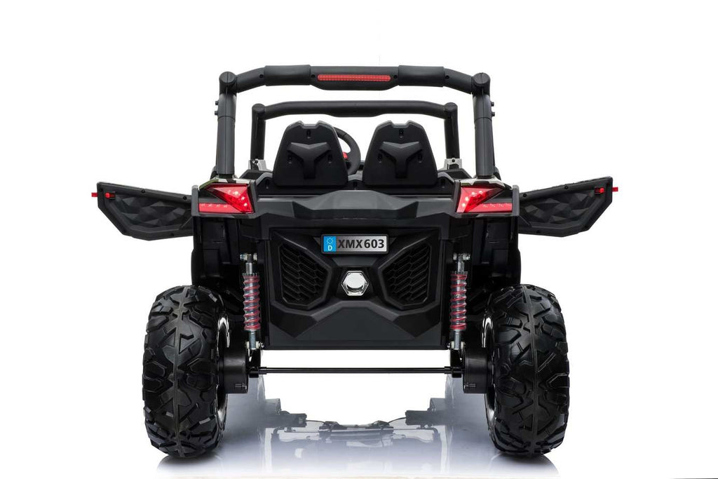 Quad Buggy UTV | 24V Kids Ride-On UTV  MP4 Screen – 2-Seat Electric