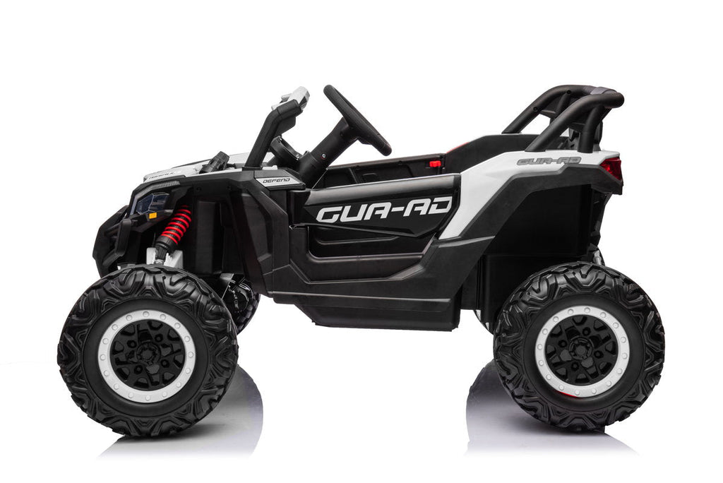 12V Licensed Can-Am Kids Off-Road Buggy – Leather Seat, Rubber Wheels, Parental Remote