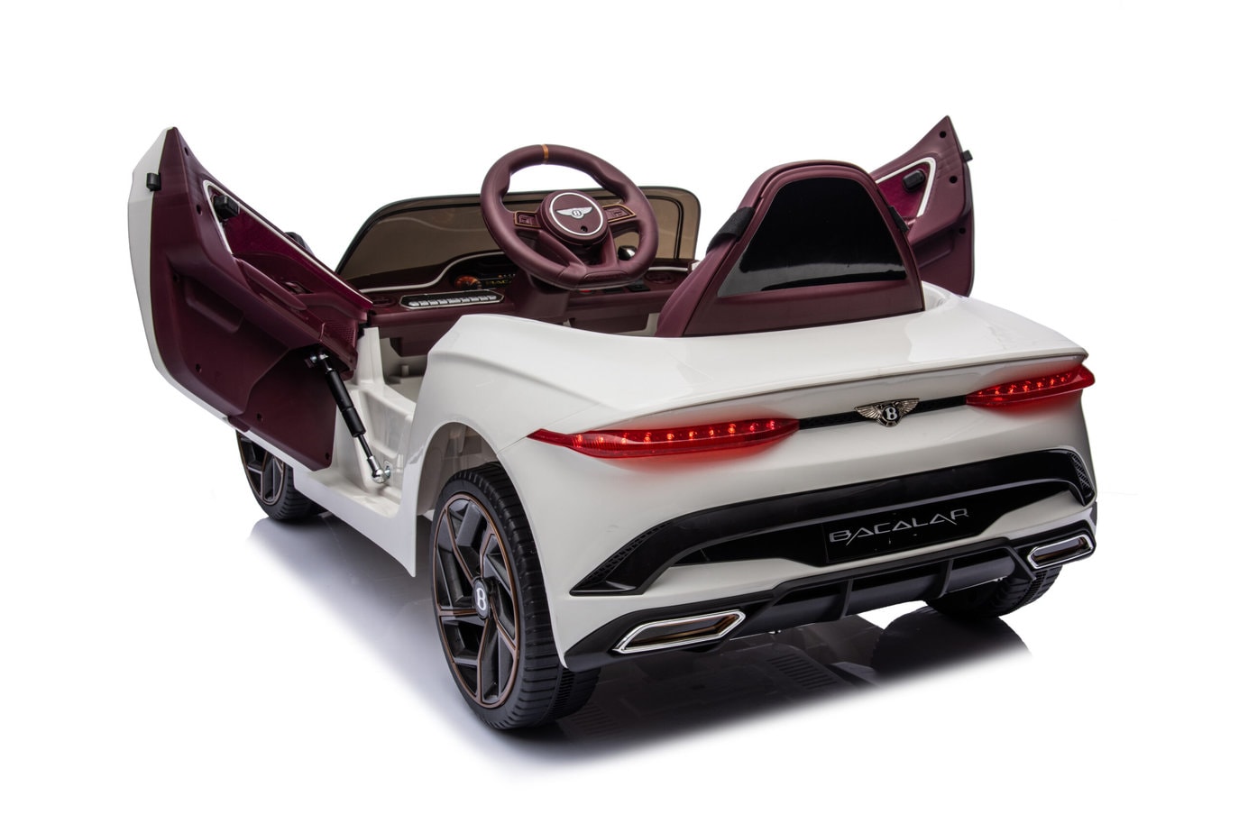 Bentley Bacalar | 12V Kids Electric Ride-on Car, butterfly doors, with Parent Remote