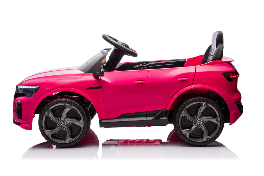 Audi SQ8 | 12V Kids Ride-On Car – Leather Seat,  Remote Control &amp; LED Audio