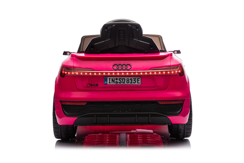 Audi SQ8 | 12V Kids Ride-On Car – Leather Seat,  Remote Control &amp; LED Audio