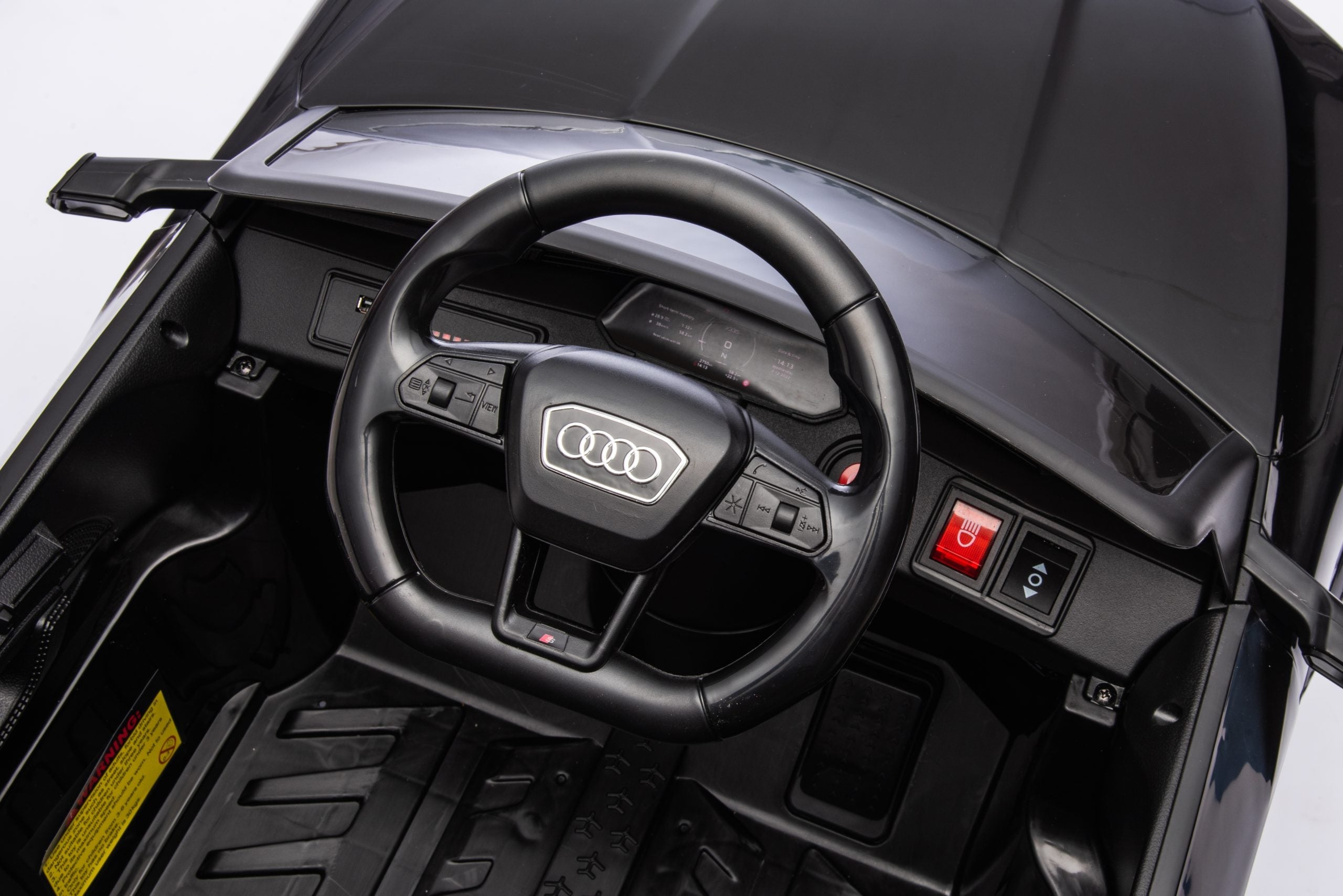 Audi SQ8 | 12V Kids Ride-On Car – Leather Seat,  Remote Control &amp; LED Audio