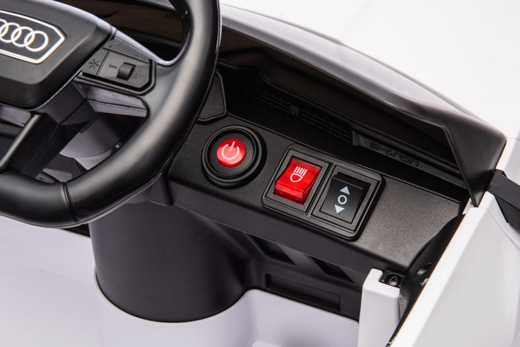 Audi SQ8 | 12V Kids Ride-On Car – Leather Seat,  Remote Control &amp; LED Audio