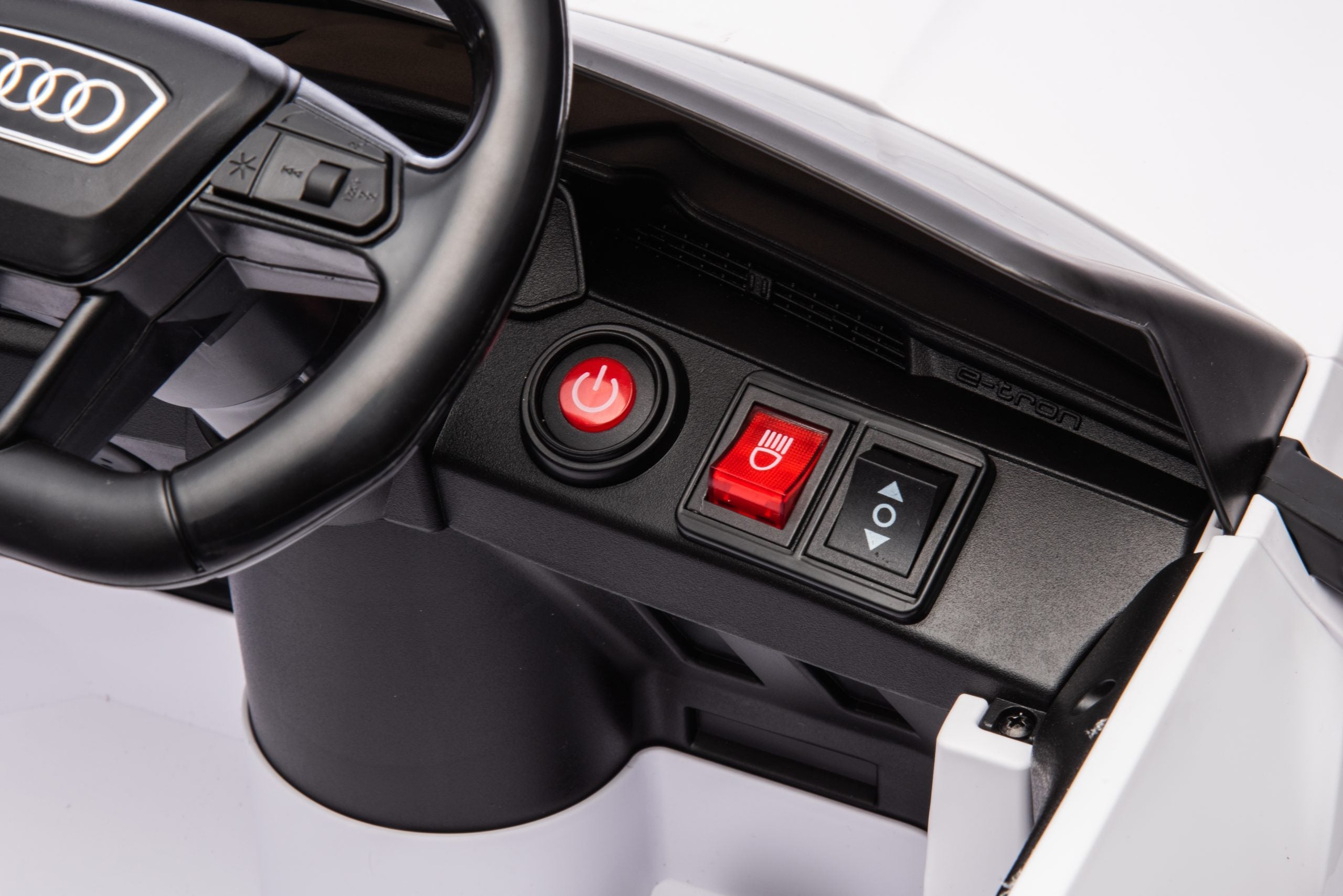 Audi SQ8 | 12V Kids Ride-On Car – Leather Seat,  Remote Control &amp; LED Audio