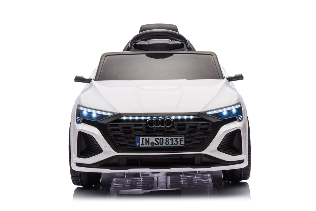 Audi SQ8 | 12V Kids Ride-On Car – Leather Seat,  Remote Control &amp; LED Audio