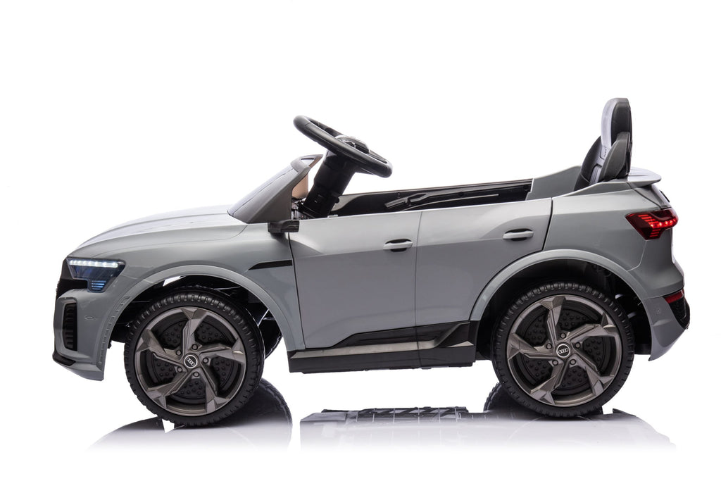 Audi SQ8 | 12V Kids Ride-On Car – Leather Seat,  Remote Control &amp; LED Audio