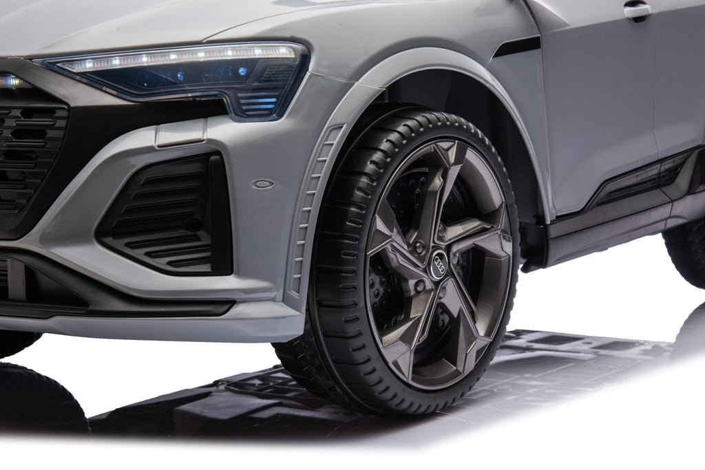 Audi SQ8 | 12V Kids Ride-On Car – Leather Seat,  Remote Control &amp; LED Audio