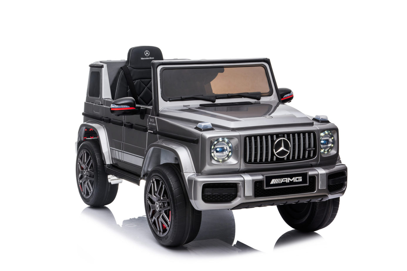 Mercedes G Wagon G63 | 12V kids Electric Ride-On Car, 2 Seater, Remote Control, LED lights