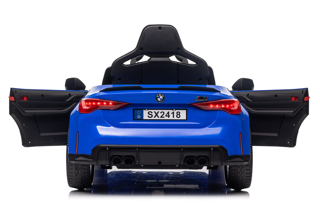 BMW M4  | 12V Electric Ride-on for kids, Parental Remote, MP3, LED lights