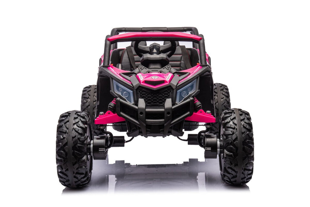 12V Licensed Can-Am Kids Off-Road Buggy – Leather Seat, Rubber Wheels, Parental Remote