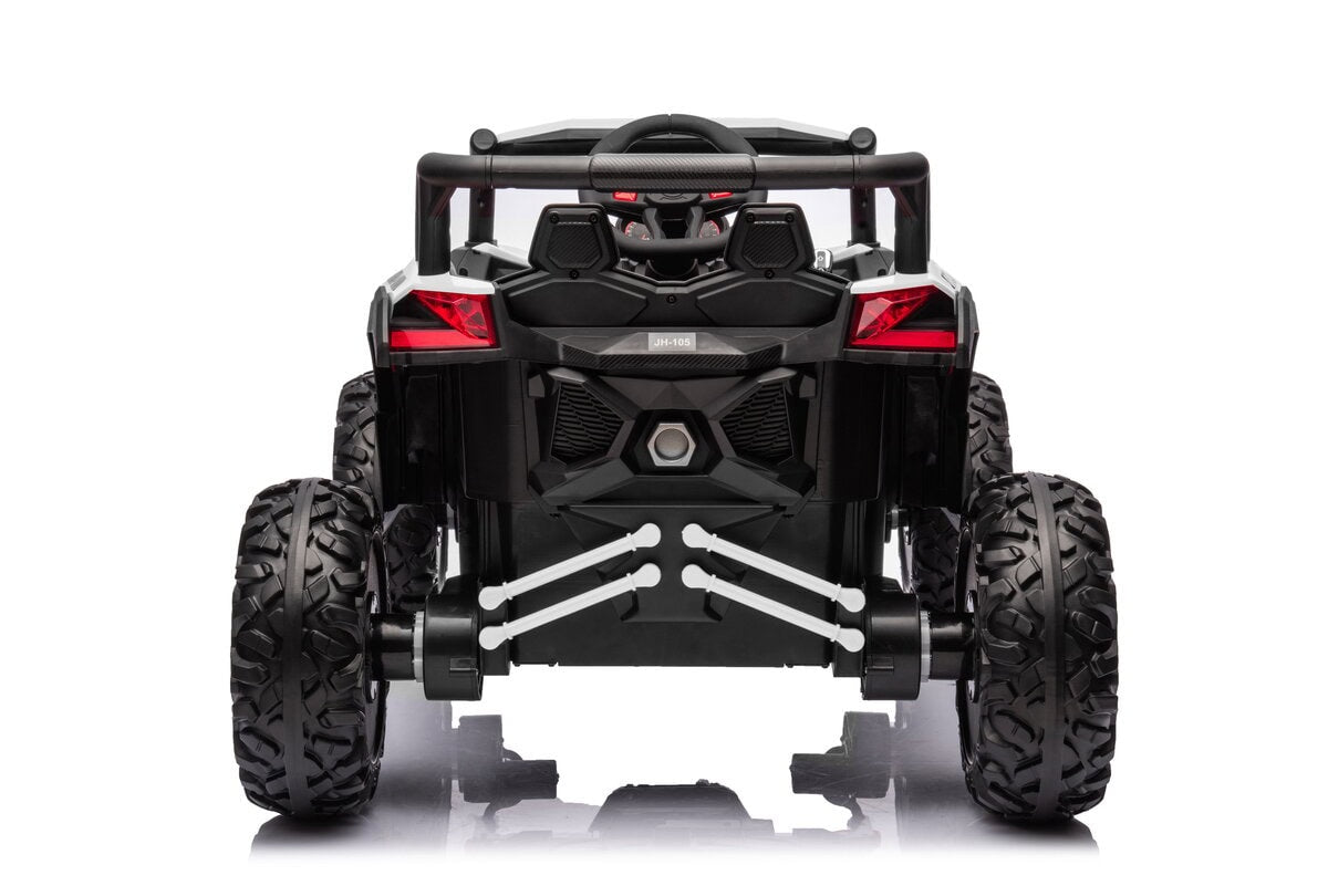12V Licensed Can-Am Kids Off-Road Buggy – Leather Seat, Rubber Wheels, Parental Remote