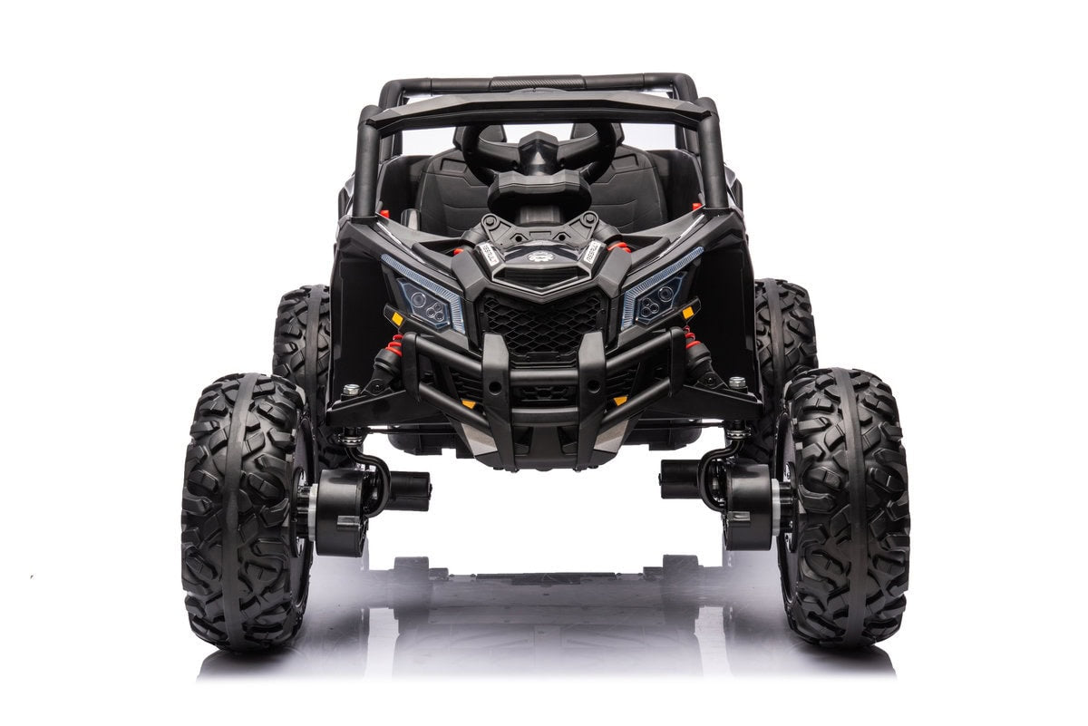 12V Licensed Can-Am Kids Off-Road Buggy – Leather Seat, Rubber Wheels, Parental Remote