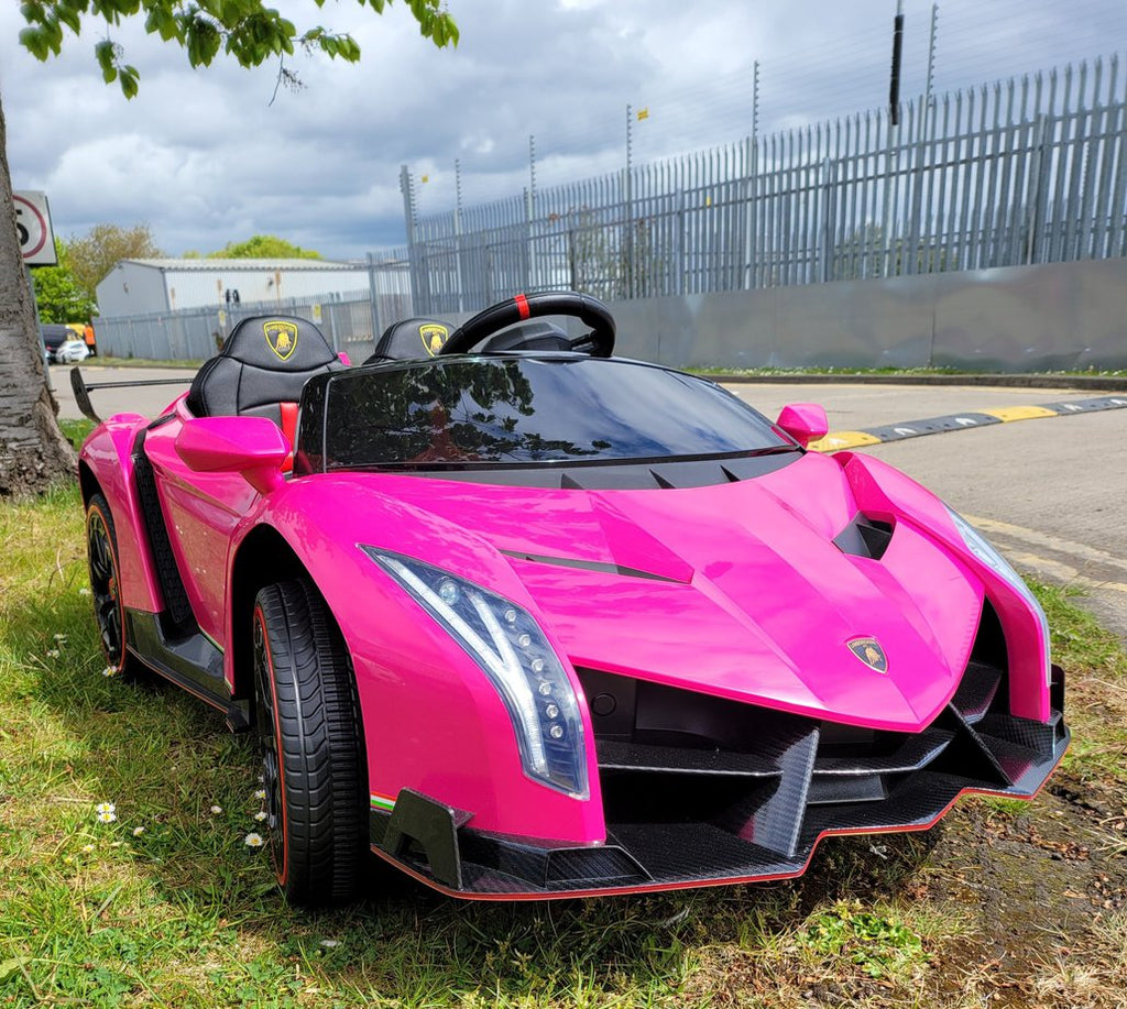 Lamborghini Veneno 24v | kids Electric Ride-on Car with Parent Remote