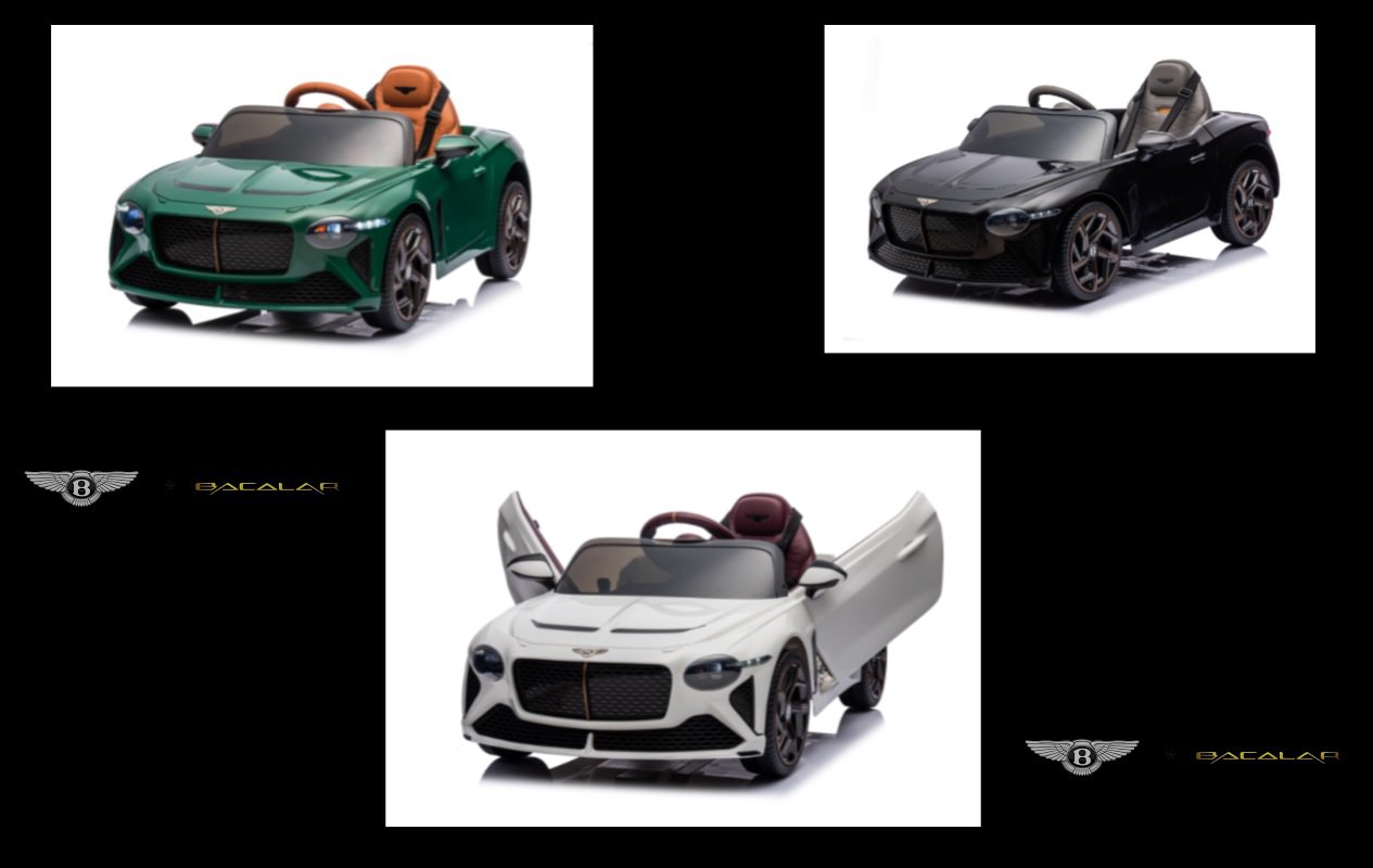 Bentley Bacalar | 12V Kids Electric Ride-on Car, butterfly doors, with Parent Remote