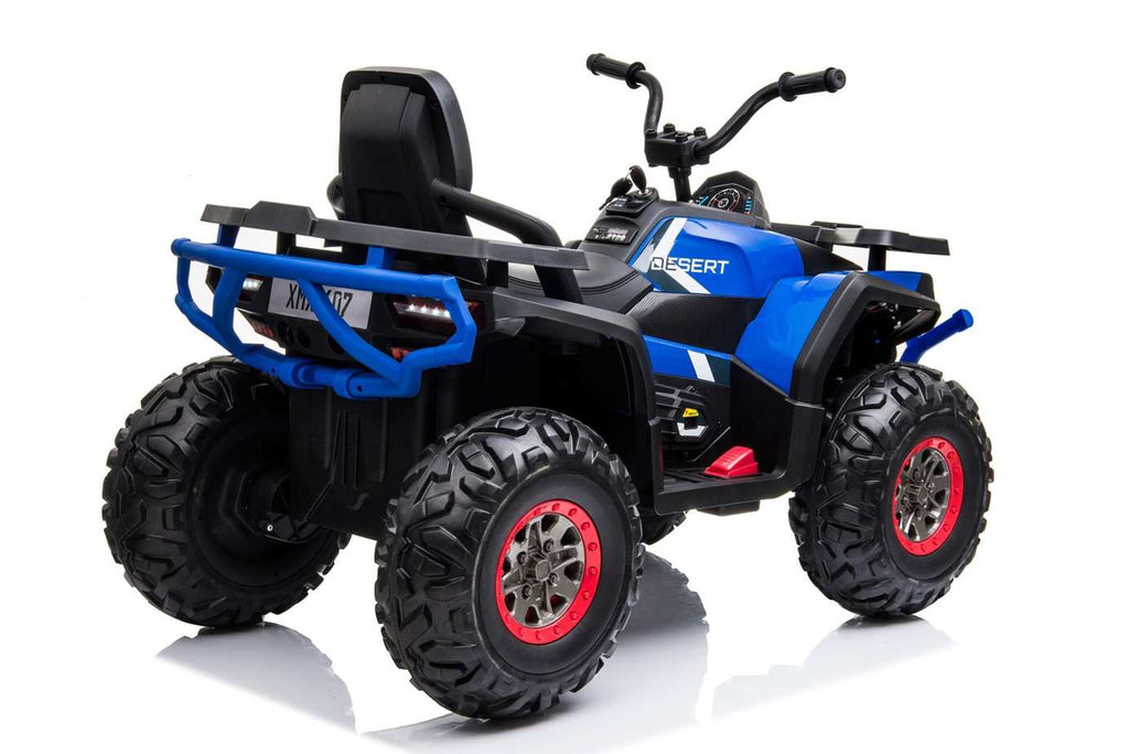 Desert Electric Quad Bike – XMX607 |12V Leather seat, EVA tyres