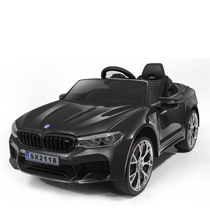 BMW M5 | 12V  Kids Ride-On Car – Leather Seat, Parental Remote