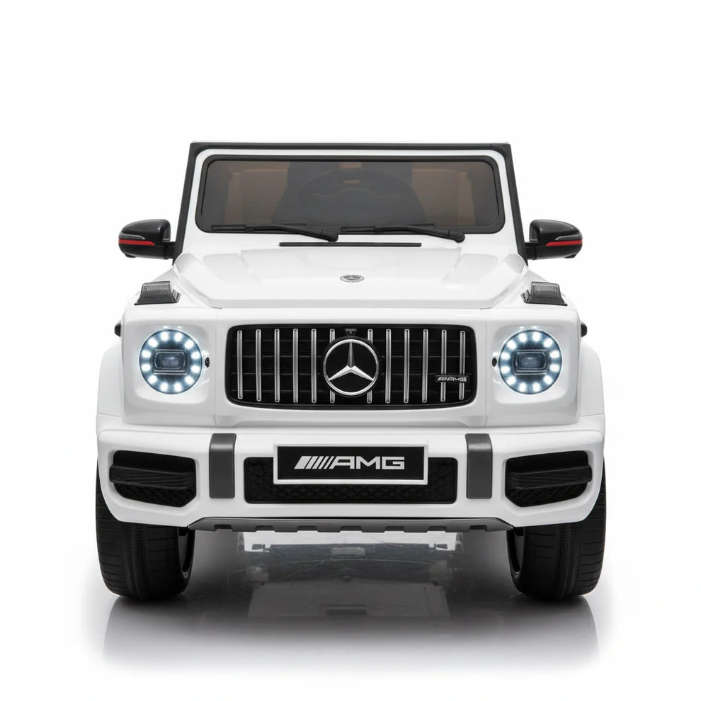 Mercedes G Wagon G63 | 12V kids Electric Ride-On Car, 2 Seater, Remote Control, LED lights