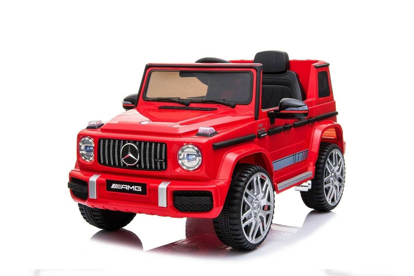 Mercedes G Wagon G63 | 12V kids Electric Ride-On Car, 2 Seater, Remote Control, LED lights
