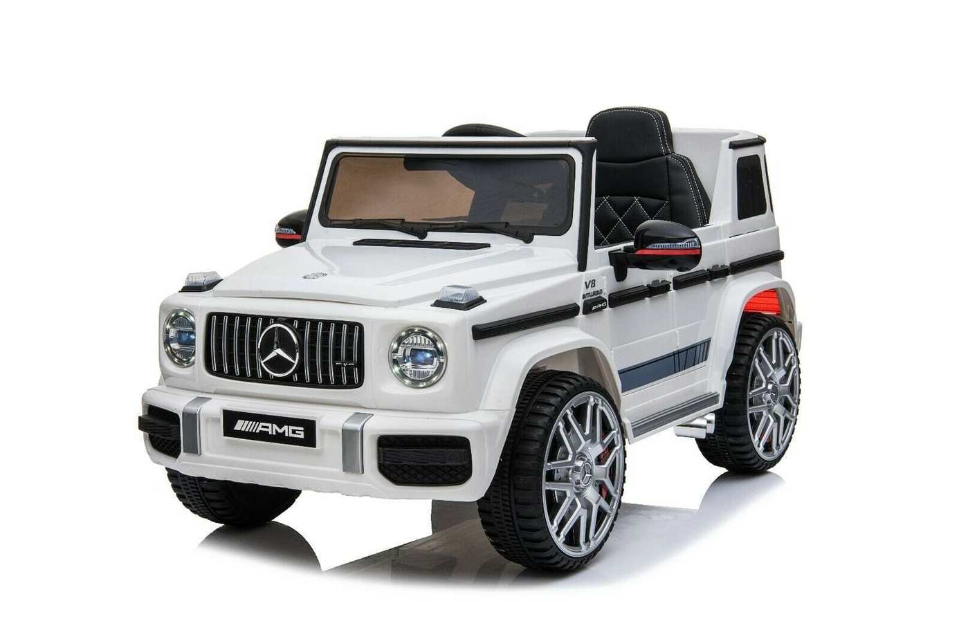 Mercedes G Wagon G63 | 12V kids Electric Ride-On Car, 2 Seater, Remote Control, LED lights