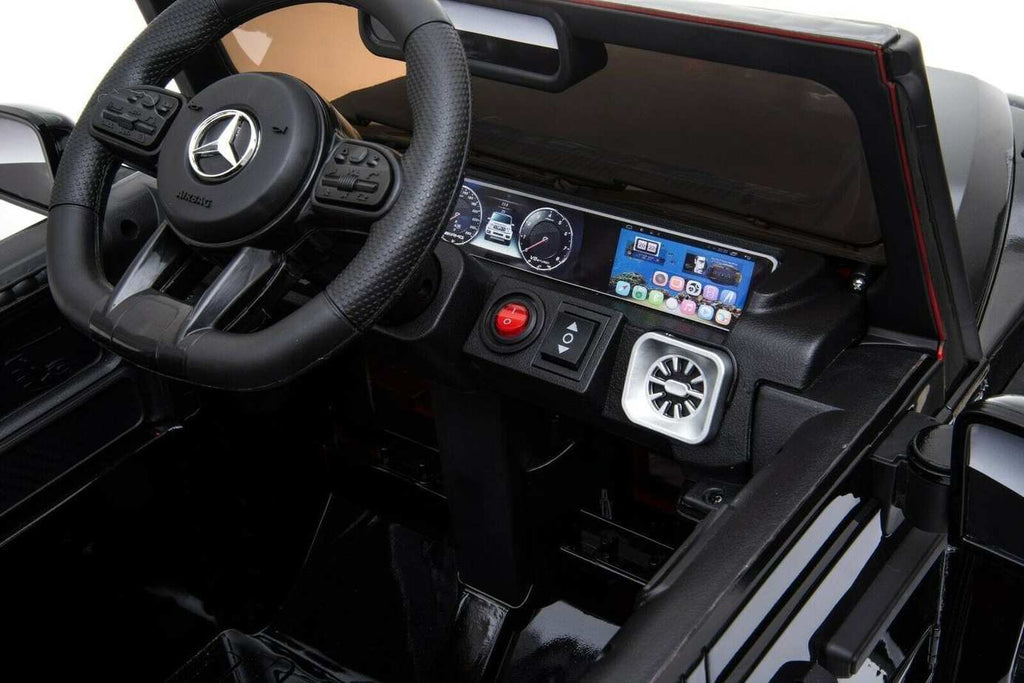 Mercedes G Wagon G63 | 12V kids Electric Ride-On Car, 2 Seater, Remote Control, LED lights