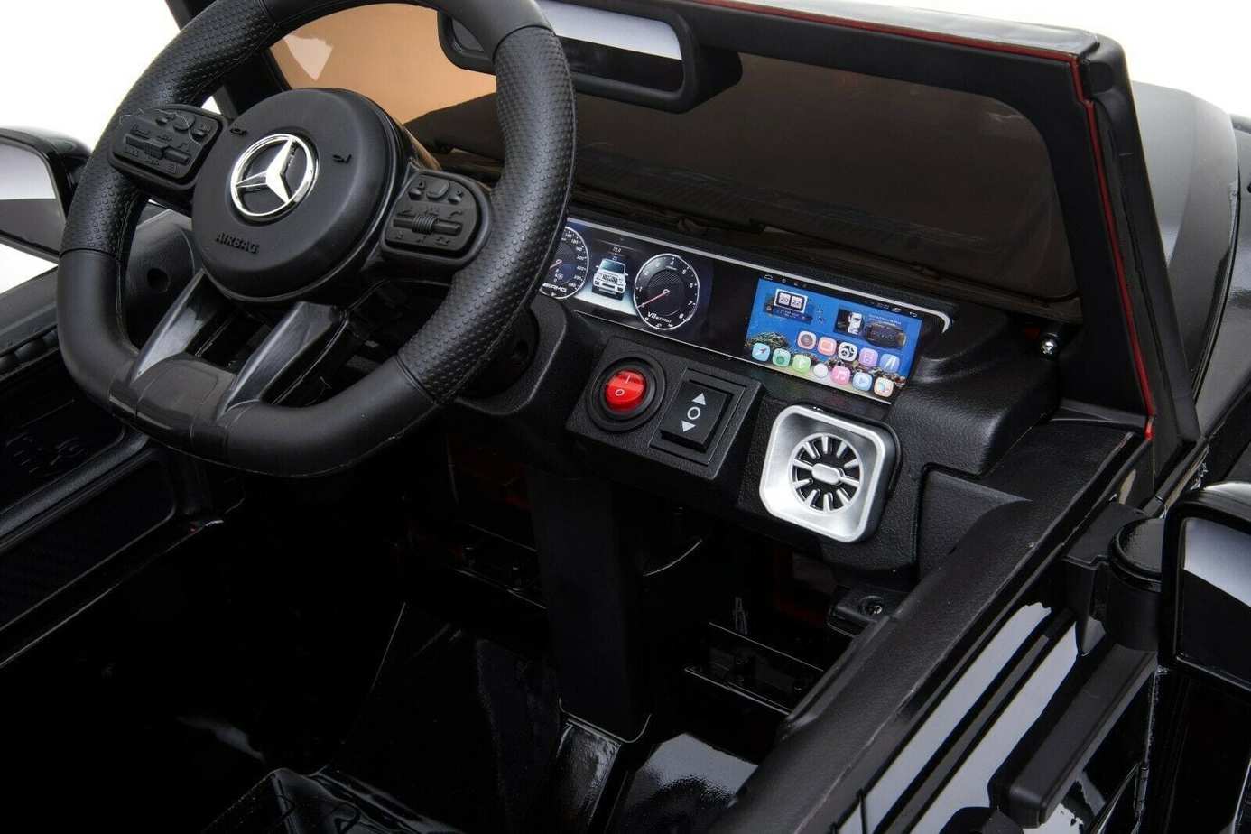 Mercedes G Wagon G63 | 12V kids Electric Ride-On Car, 2 Seater, Remote Control, LED lights