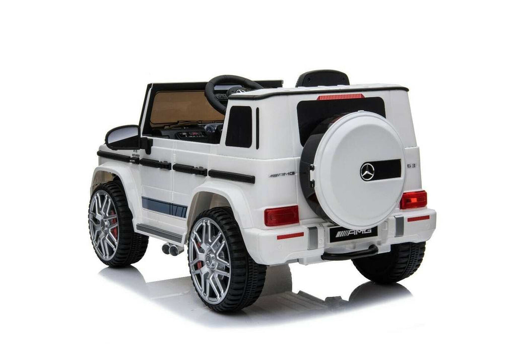 Mercedes G Wagon G63 | 12V kids Electric Ride-On Car, 2 Seater, Remote Control, LED lights