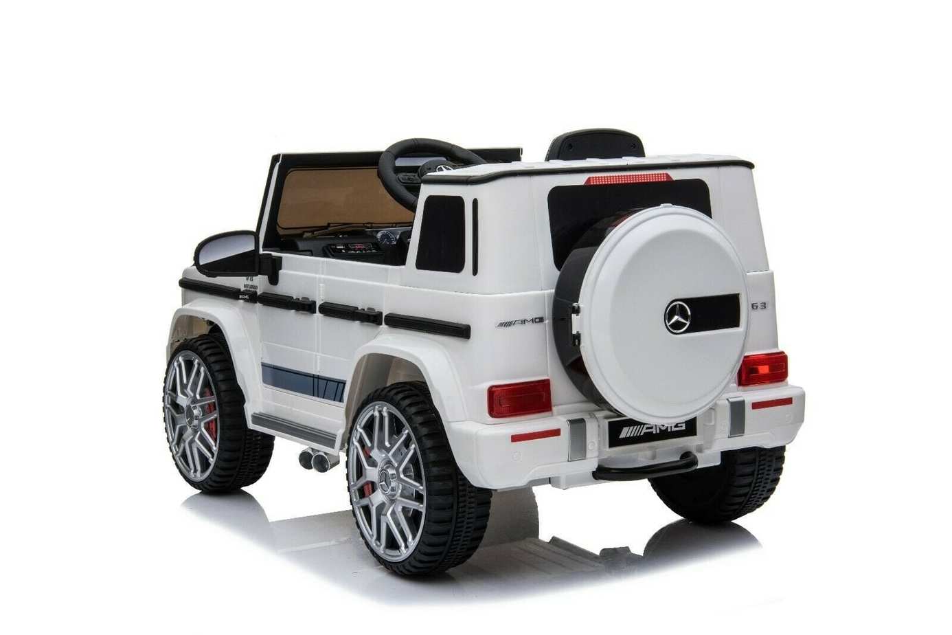 Mercedes G Wagon G63 | 12V kids Electric Ride-On Car, 2 Seater, Remote Control, LED lights