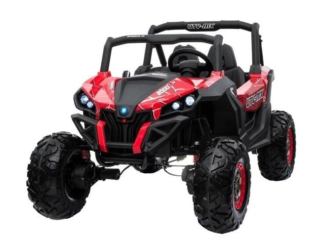 Quad Buggy UTV | 24V Kids Ride-On UTV  MP4 Screen – 2-Seat Electric