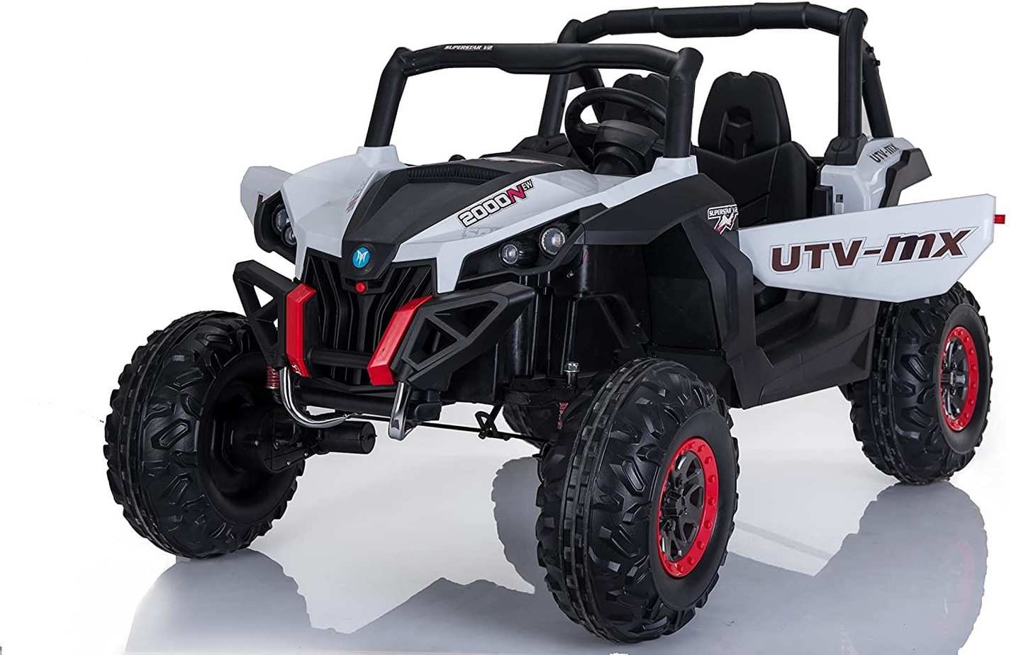 Quad Buggy UTV | 24V Kids Ride-On UTV  MP4 Screen – 2-Seat Electric