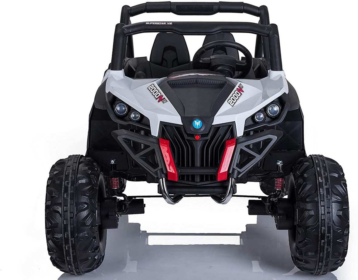 Quad Buggy UTV | 24V Kids Ride-On UTV  MP4 Screen – 2-Seat Electric