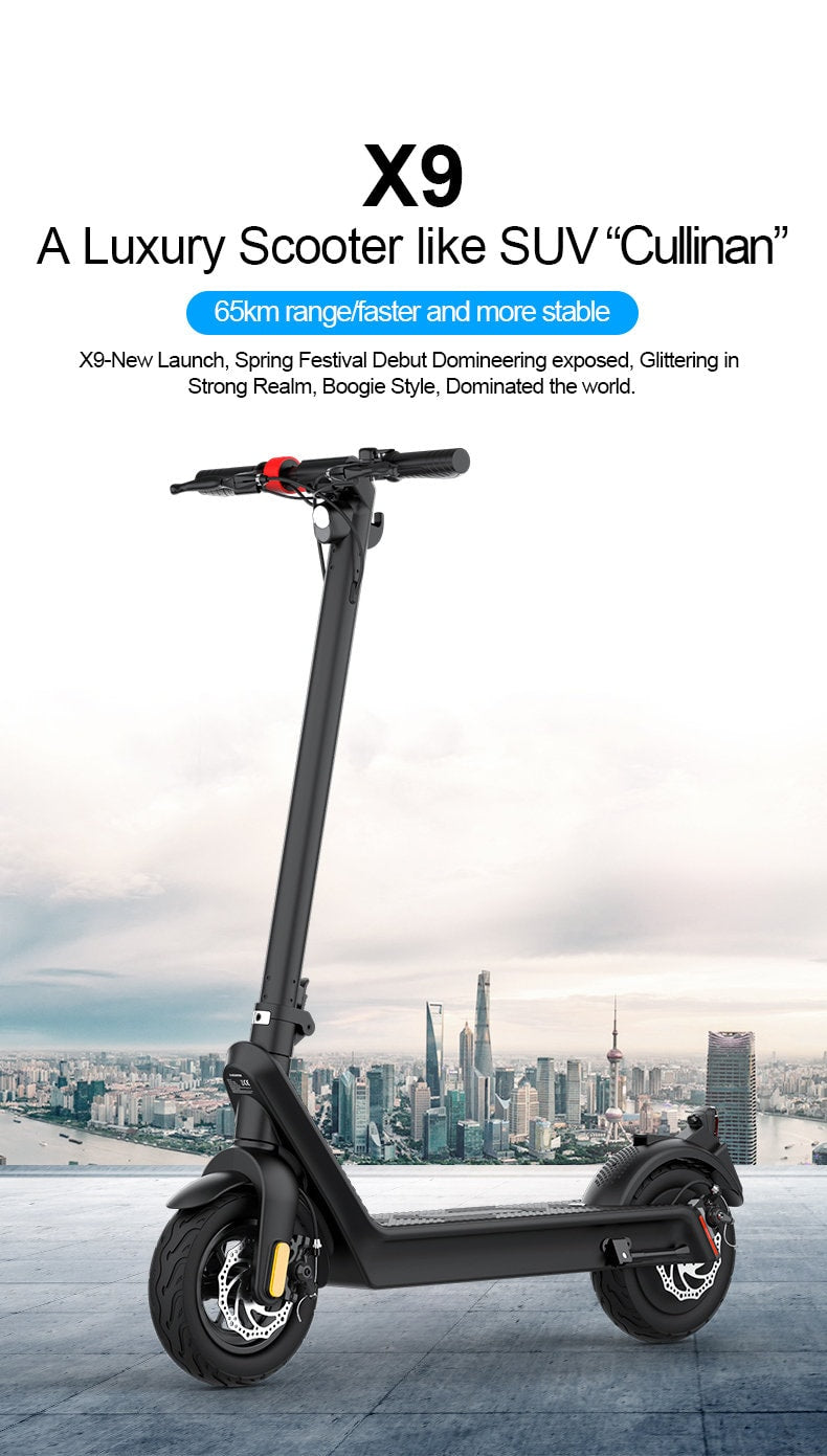 Neo Outlaw X9 Electric Scooter 70km Range 550w 48V 10" Tyre