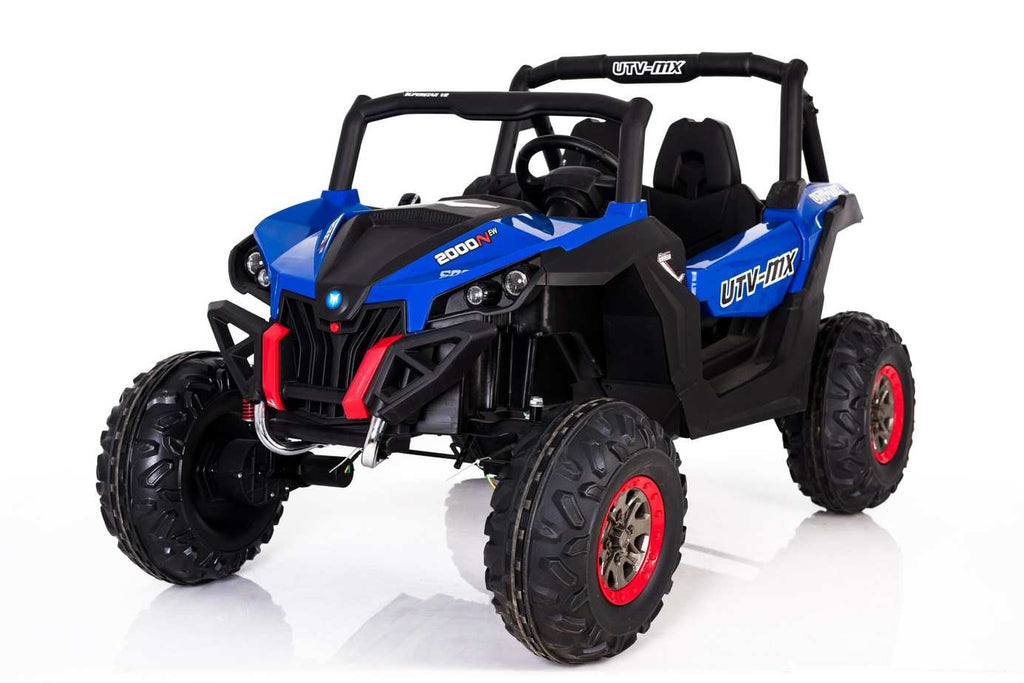 Quad Buggy UTV | 24V Kids Ride-On UTV  MP4 Screen – 2-Seat Electric