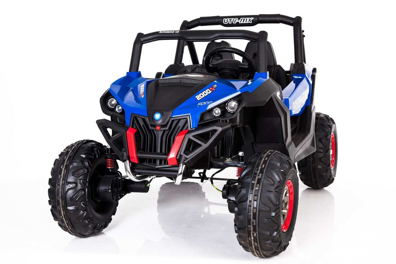 Quad Buggy UTV | 24V Kids Ride-On UTV  MP4 Screen – 2-Seat Electric
