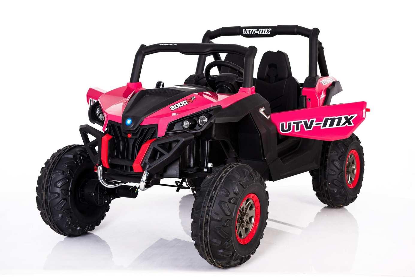 Quad Buggy UTV | 24V Kids Ride-On UTV  MP4 Screen – 2-Seat Electric
