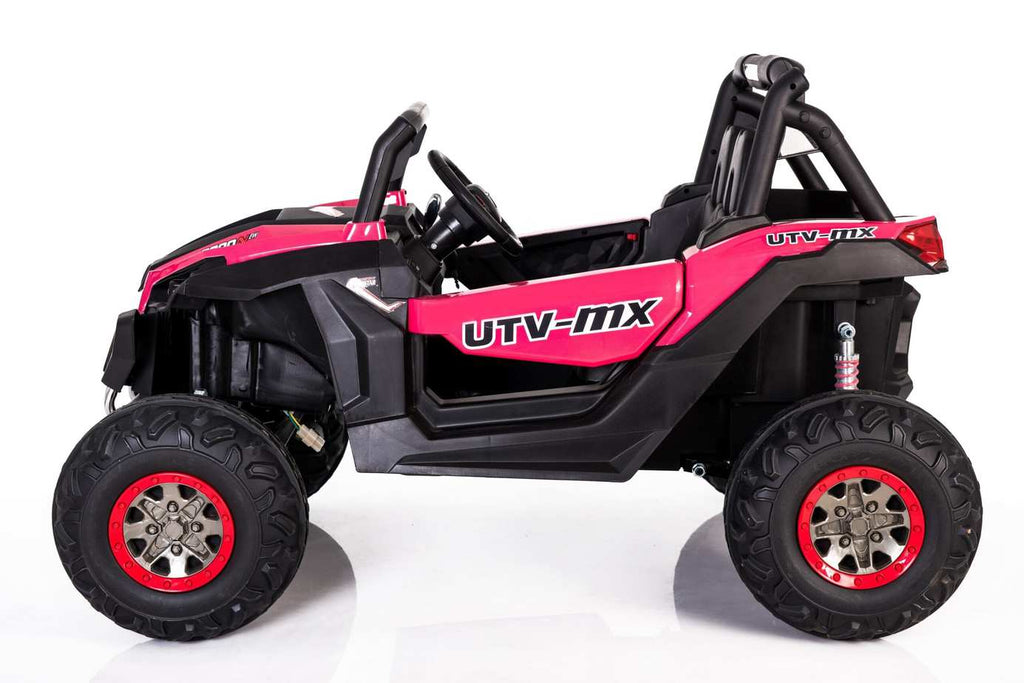 Quad Buggy UTV | 24V Kids Ride-On UTV  MP4 Screen – 2-Seat Electric