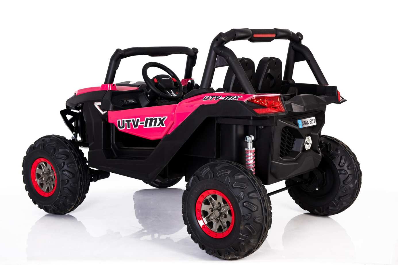 Quad Buggy UTV | 24V Kids Ride-On UTV  MP4 Screen – 2-Seat Electric