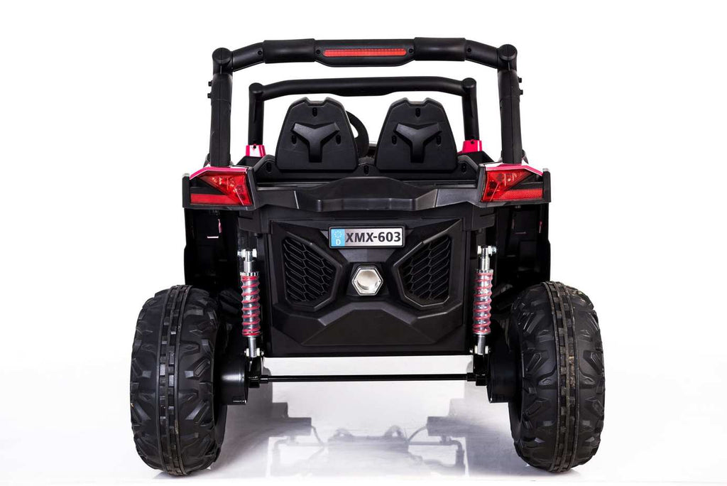 Quad Buggy UTV | 24V Kids Ride-On UTV  MP4 Screen – 2-Seat Electric