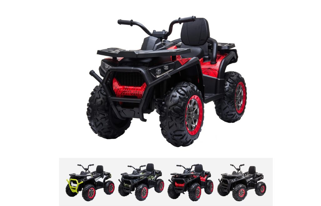 Desert Electric Quad Bike – XMX607 |12V Leather seat, EVA tyres