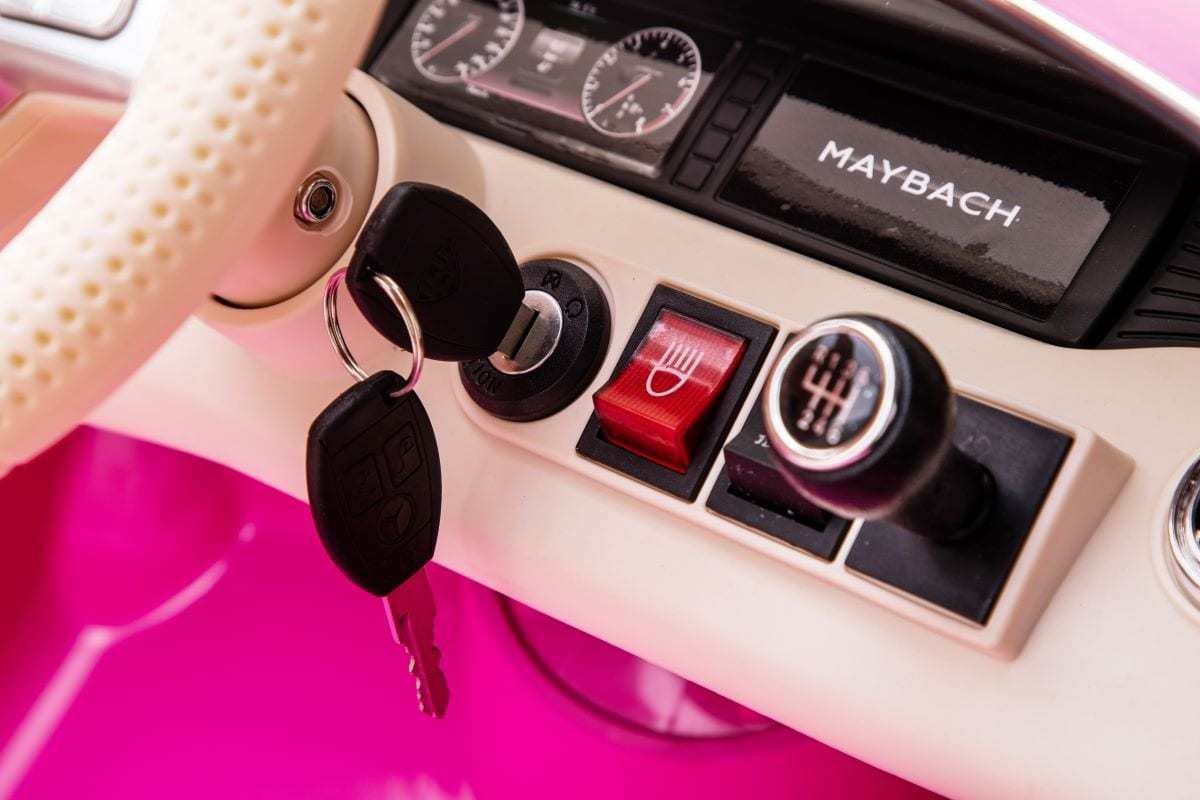 Mercedes Maybach S650 | 12V Kids Electric Ride-On Car Leather Seat, Parental Remote